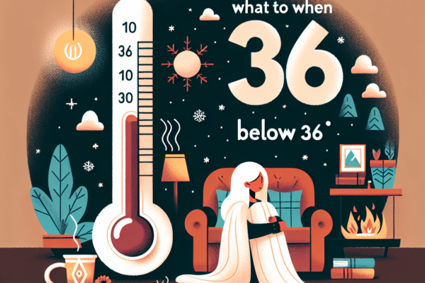 Що робити якщо температура нижче 36