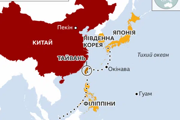 У Китаї підвищили готовність до раптового удару по Тайваню