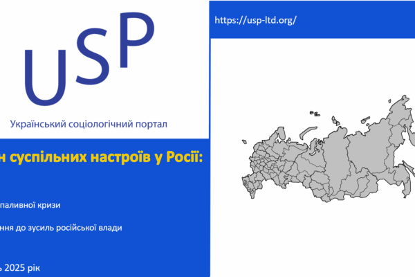 Стан суспільних настроїв у Росії