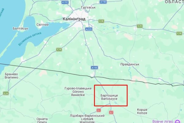 Вчора у Польщі знайшли розвідувальний дрон на кордоні з Калінінградською областю рф