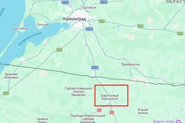 Вчора у Польщі знайшли розвідувальний дрон на кордоні з Калінінградською областю рф